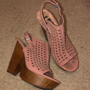 Mauve Pink Platform